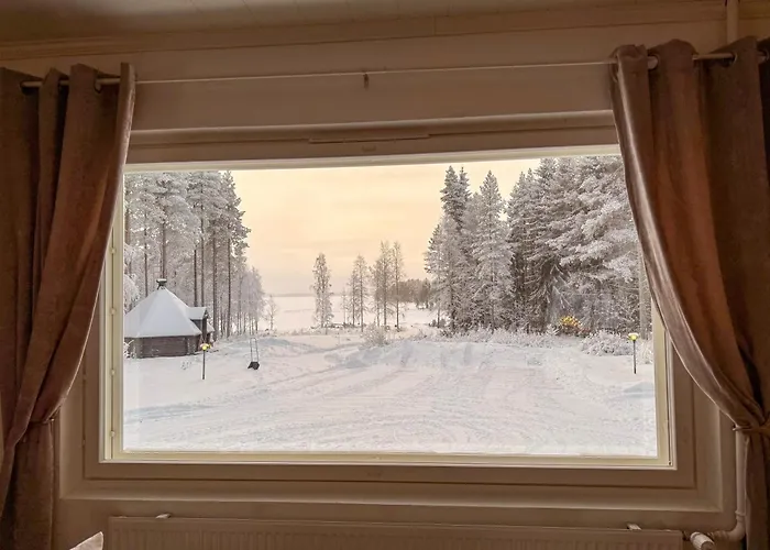 Lakefront Villa Ainola, 55 Km From Rovaniemi
